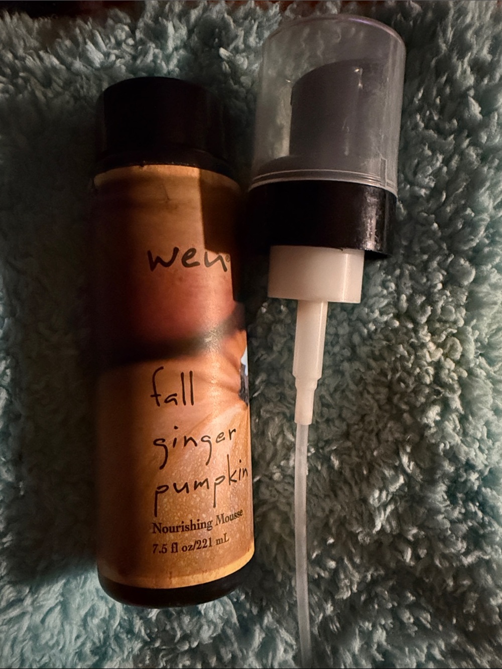WEN Fall Ginger Pumpkin Nourishing Mousse - 7.5 Oz sealed with pump
